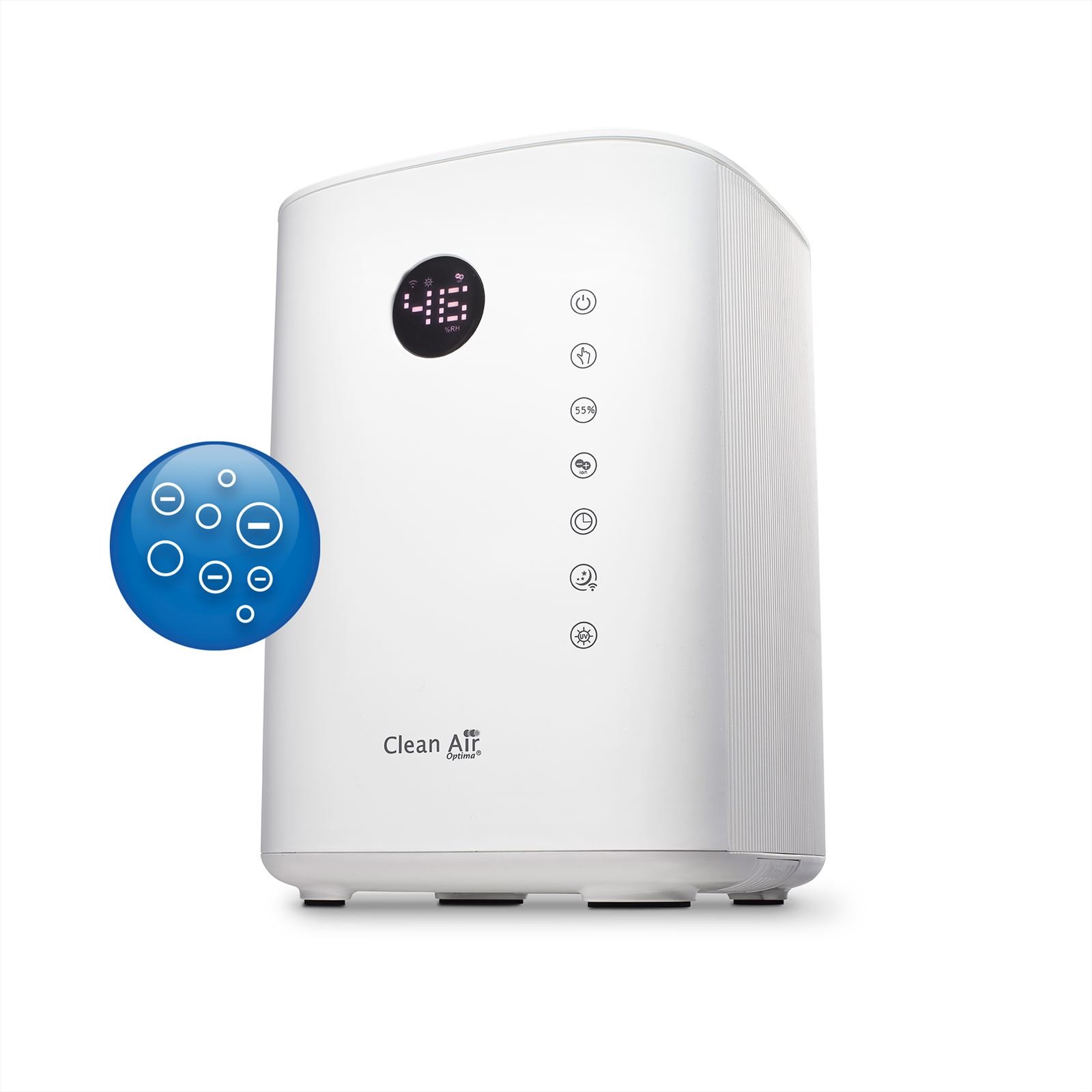 Luchtreiniger, Luchtontvochtiger, Luftreiniger, Luftentfeuchter, Purificateur, des humidificateur,Air Purifier, Dehumidifier, Clean Air Optima