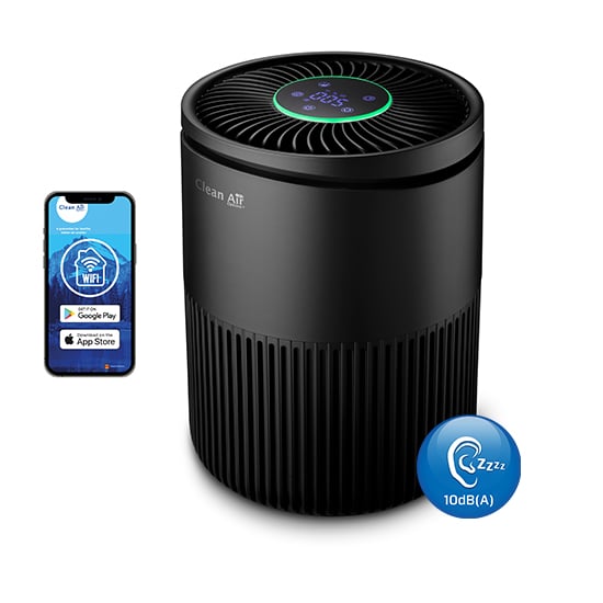 Purificateur d'air HEPA UV et ioniseur intelligent CA-503B Compact Smart