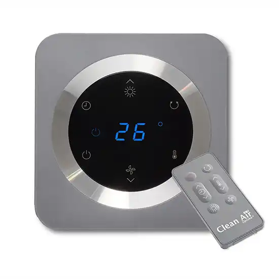 fan heaters, space heaters, portable heaters, electric fan heaters, ceramic fan heaters, room fan heaters, small fan heaters, desktop fan heaters, wall-mounted fan heaters, energy-efficient fan heaters , Clean Air Optima