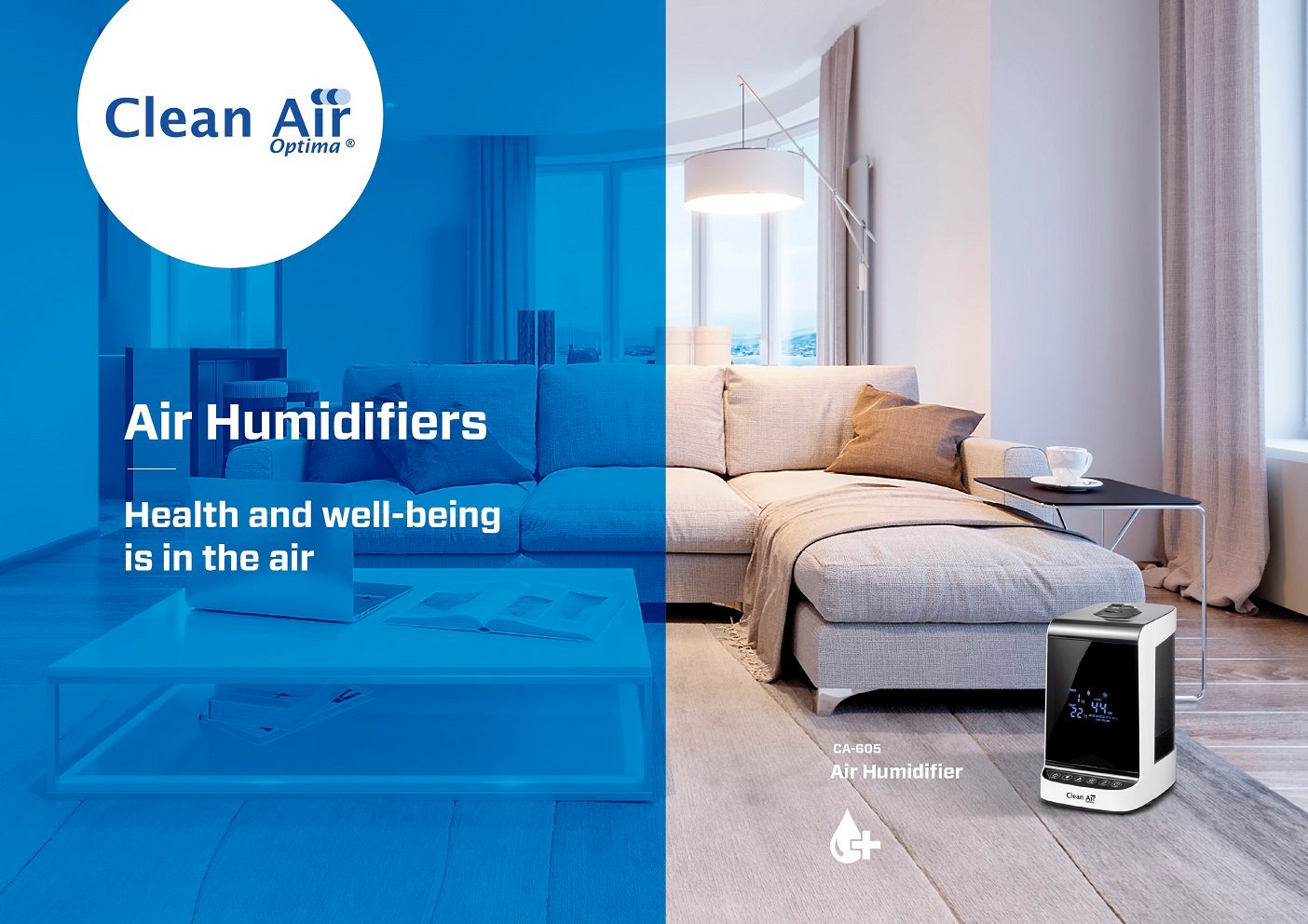 Humidificateur D Air Ultrason Ioniseur Ca 605 Purificateurs Et Humidificateurs D Air De Clean Air Optima Purificateurs D Air Humidificateurs D Air Ioniseur Aromatherapie Deshumidifacteurs Purificateur D Air Filtre Hepa Et Ioniseur Diffuseur