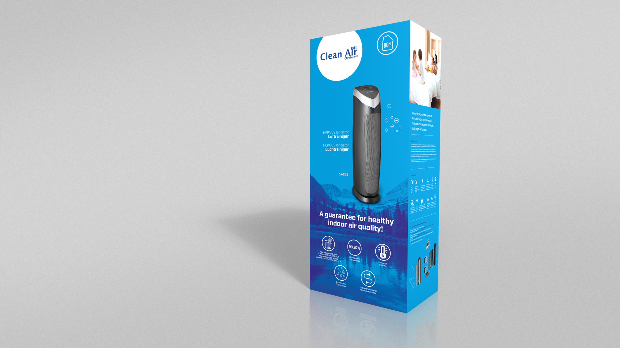 Pr/éfiltre /À Air Pur avec Purificateur deau Au Charbon Actif 100 Cm X 100 Cm X 0,3 Cm Filtre De Climatisation 100 Premium