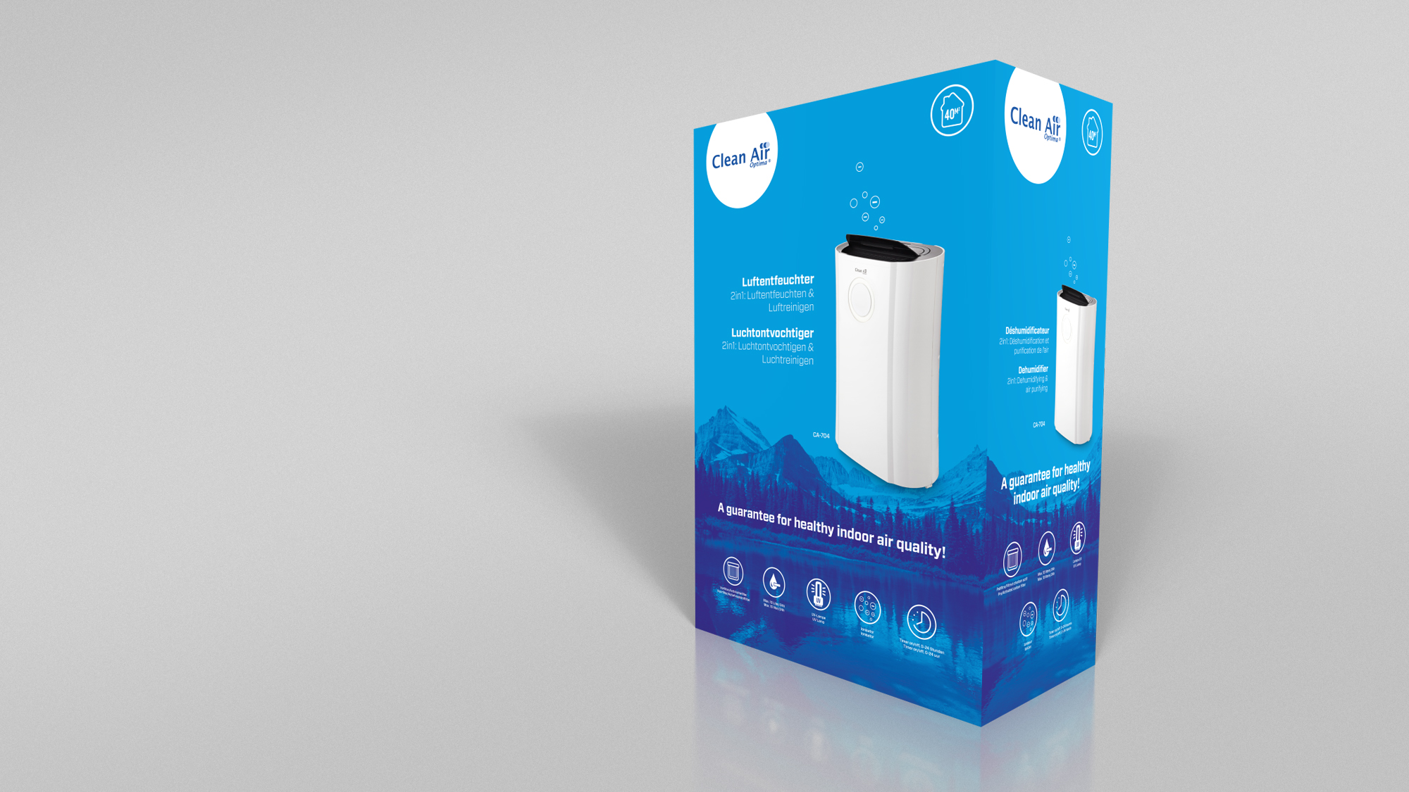 Deshumidificateur Et Purificateur D Air Ca 704 Purificateurs Et