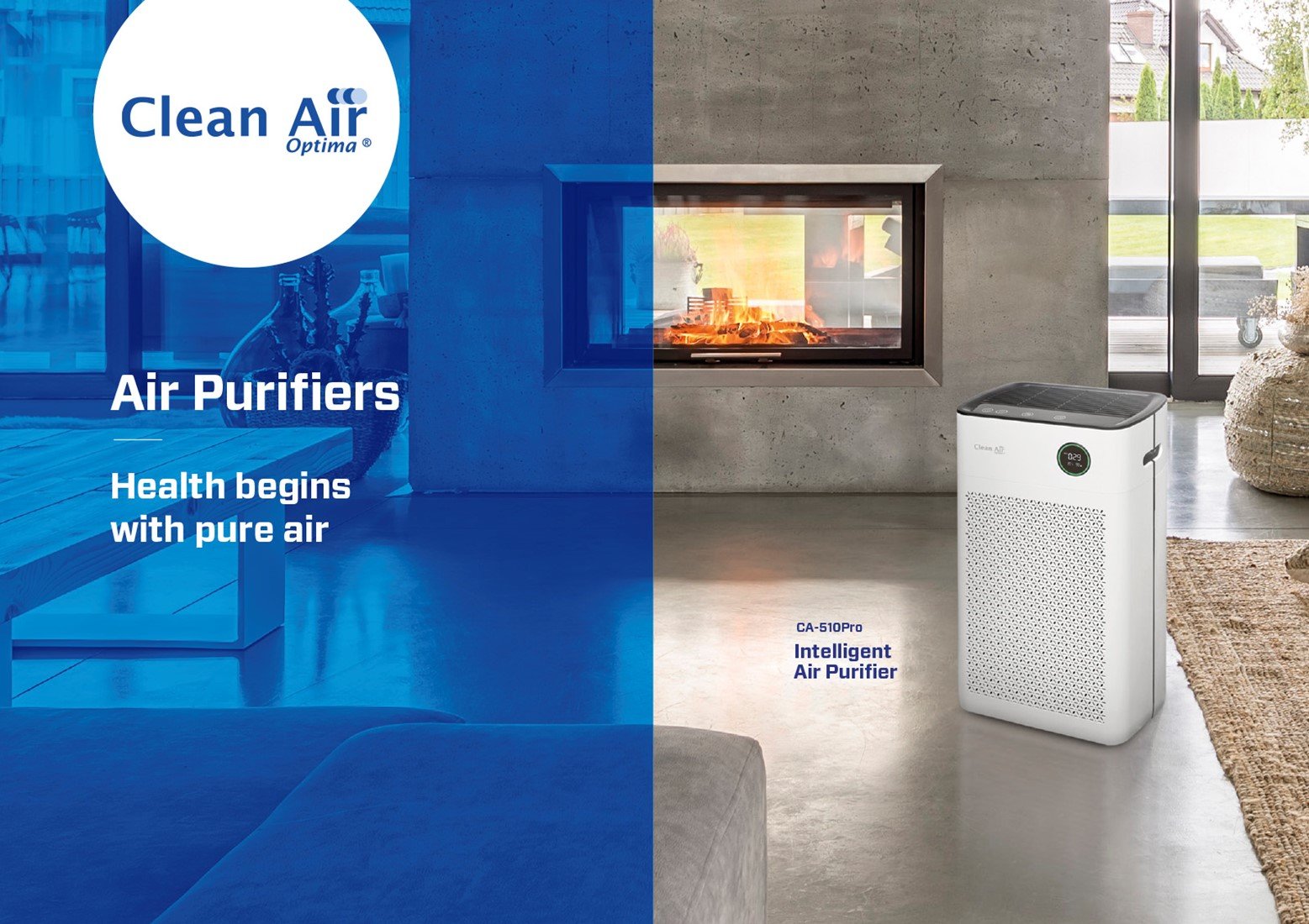 Purificateur d'air Braun Scan & Clean (allergènes, jusqu'à 129 m2