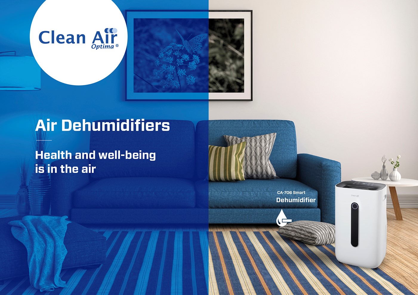 Déshumidificateur et purificateur d'air CA-706 Smart